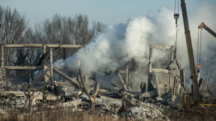 Nga xác nhận hàng chục binh sỹ thiệt mạng trong vụ tấn công tên lửa của Ukraine