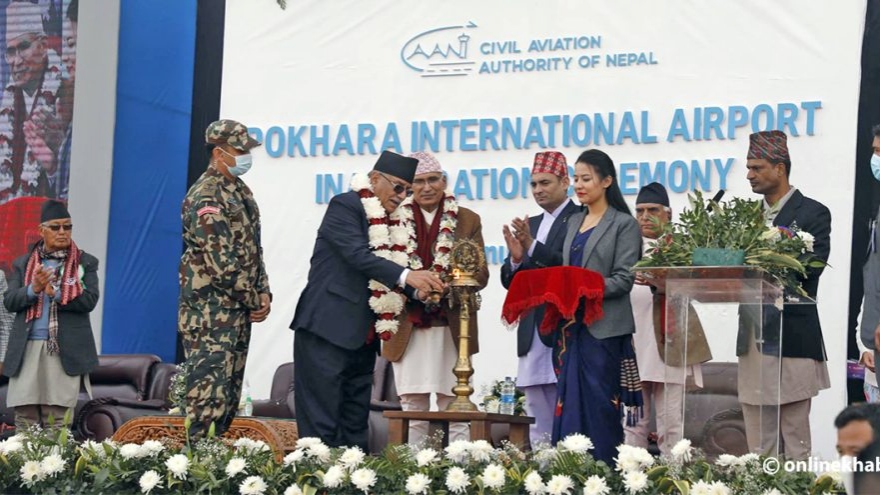 Nepal khánh thành sân bay quốc tế do Trung Quốc giúp xây dựng