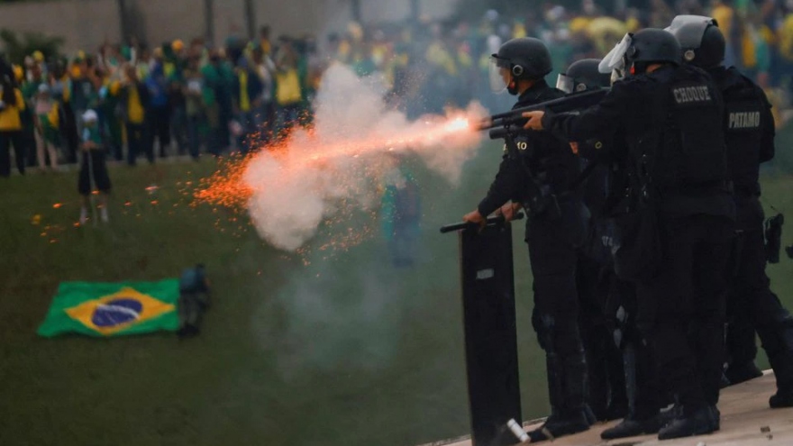 Tổng thống Brazil: Bạo loạn ở thủ đô Brasilia có liên quan đến lực lượng an ninh