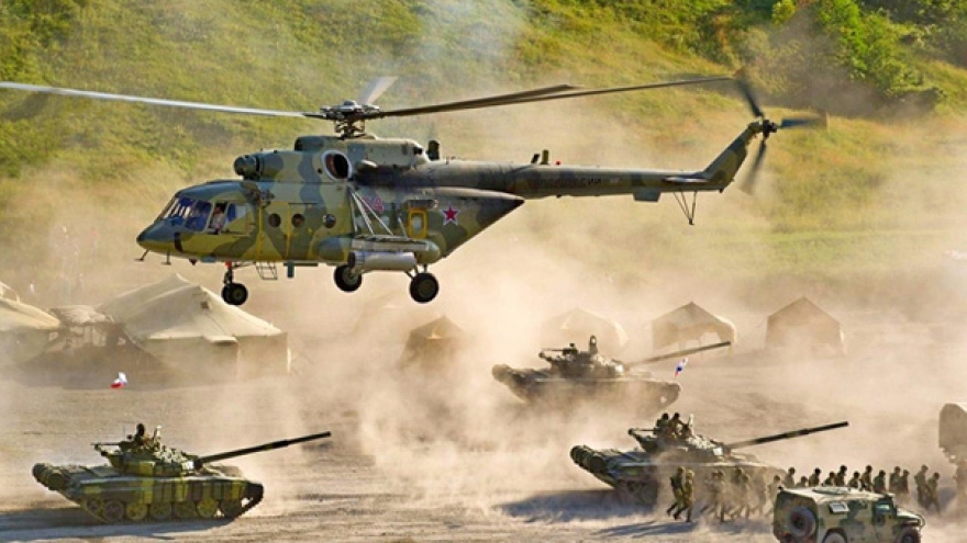 Cận cảnh cuộc tập trận không quân chung của Nga và Belarus