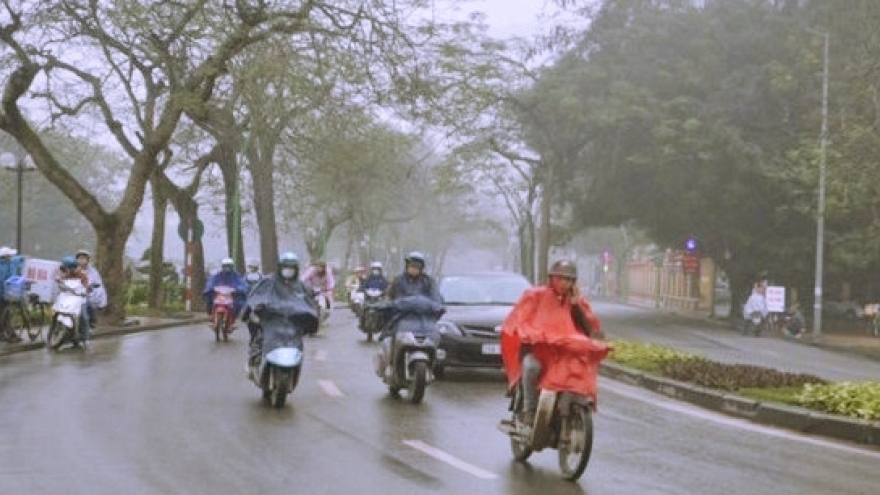 Thời tiết ngày 10/2: Hà Nội tiếp tục mưa và lạnh