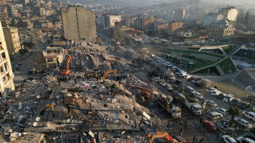 Mỹ viện trợ 85 triệu USD giúp Thổ Nhĩ Kỳ và Syria khắc phục hậu quả động đất