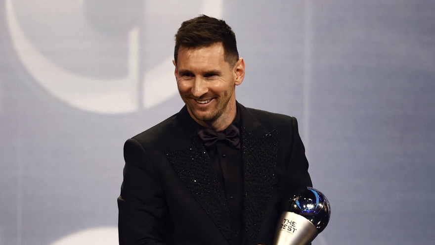 Messi viết tâm thư tri ân mọi người sau khi giành giải The Best 2022