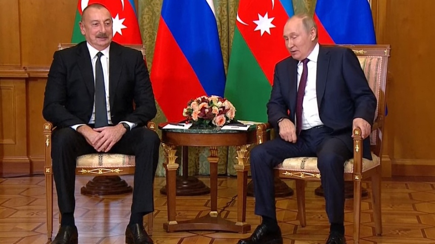 Các nhà lãnh đạo Nga - Azerbaijan điện đàm về tình hình ở Nam Kavkaz