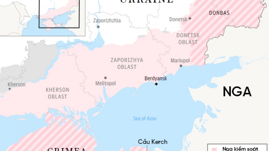 Quan chức tình báo tiết lộ kế hoạch phản công của Ukraine ở Crimea