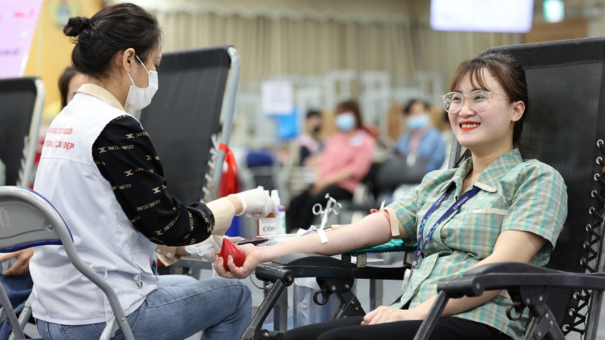 Samsung Việt Nam chung tay hiến máu tình nguyện hưởng ứng ngày Chủ nhật Đỏ 2023