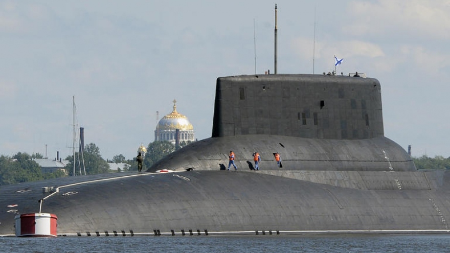 Nga loại biên tàu ngầm hạt nhân lớn nhất thế giới