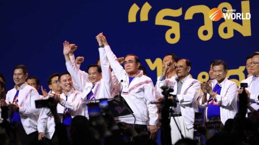 Đảng của Thủ tướng Thái Lan là đảng duy nhất đủ điều kiện tranh cử trên toàn quốc