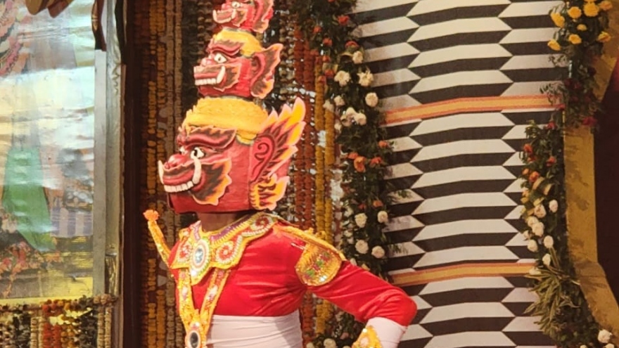 Đoàn nghệ sỹ Việt Nam trình diễn sử thi Ramayana tại Ấn Độ