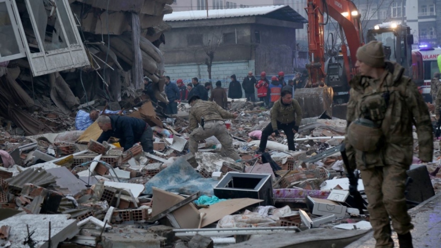 Ít nhất 3 công dân Mỹ tử vong trong vụ động đất ở Thổ Nhĩ Kỳ và Syria