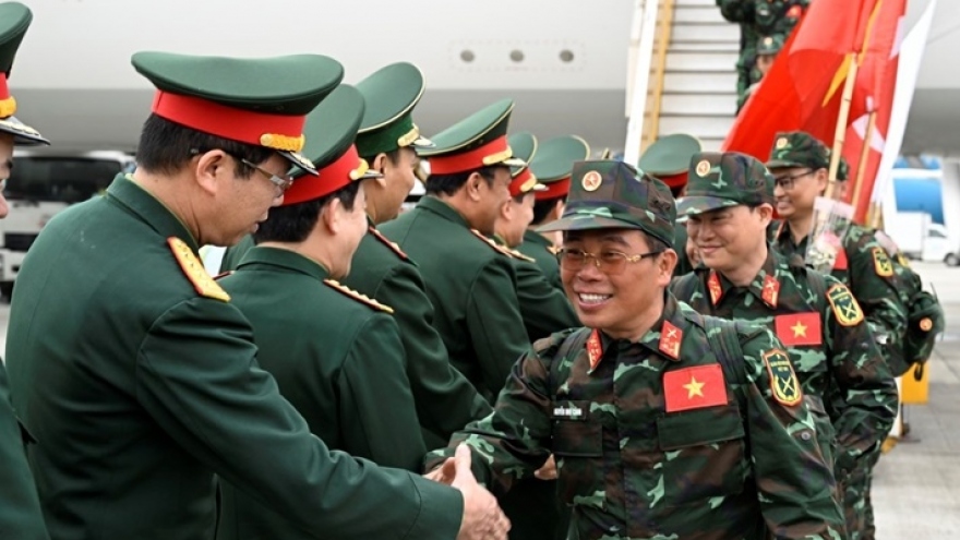 Đoàn cứu hộ của QĐND Việt Nam từ Thổ Nhĩ Kỳ đã về tới Hà Nội