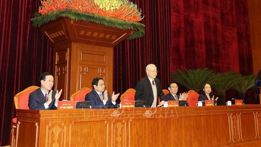 Tổng Bí thư chủ trì Hội nghị gặp mặt các vị nguyên lãnh đạo Đảng, Nhà nước