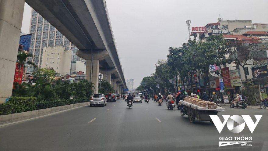 Hà Nội: Nửa năm nhìn lại dự án phân làn trên đường Nguyễn Trãi
