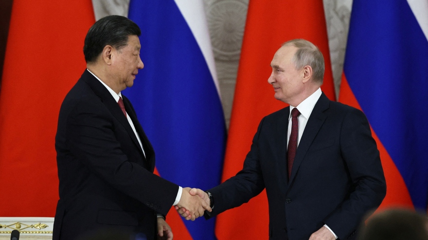 Nga và Trung Quốc thắt chặt quan hệ đối tác chiến lược trong cuộc gặp thượng đỉnh