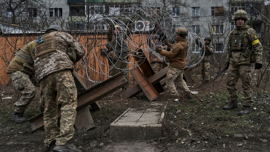 Ukraine: Nếu thực sự cần thiết sẽ rút quân khỏi Bakhmut