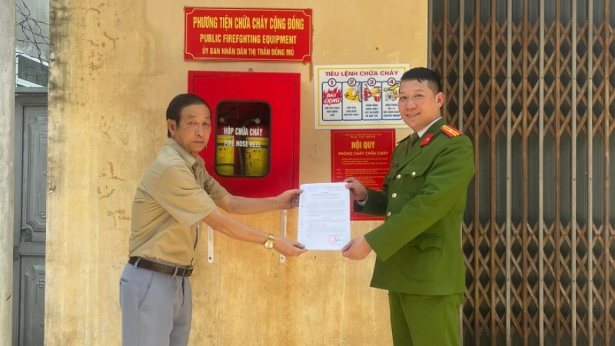 Hiệu quả mô hình tổ liên gia phòng cháy chữa cháy ở Lạng Sơn