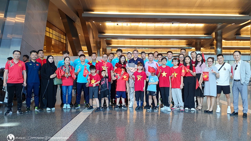 U23 Việt Nam chờ hội quân ở Qatar trước ngày thi đấu Doha Cup