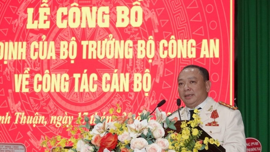 Bình Thuận có tân Giám đốc Công an tỉnh