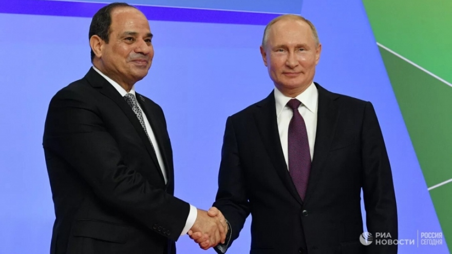 Nga-Ai Cập tăng cường hợp tác trong nhiều lĩnh vực