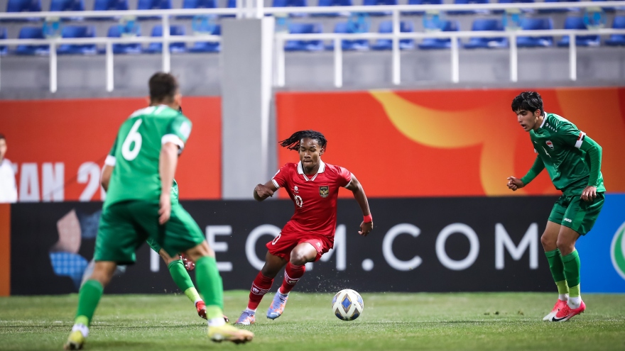 Chơi hơn người, U20 Indonesia vẫn thất thủ ngày ra quân giải U20 châu Á