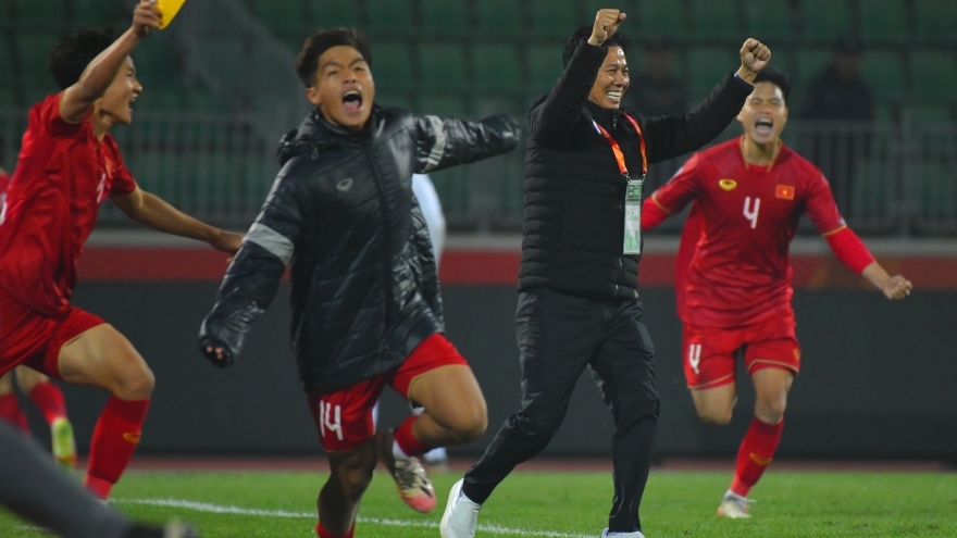 U20 Việt Nam đạt thành tích chưa từng có ở vòng bảng U20 châu Á