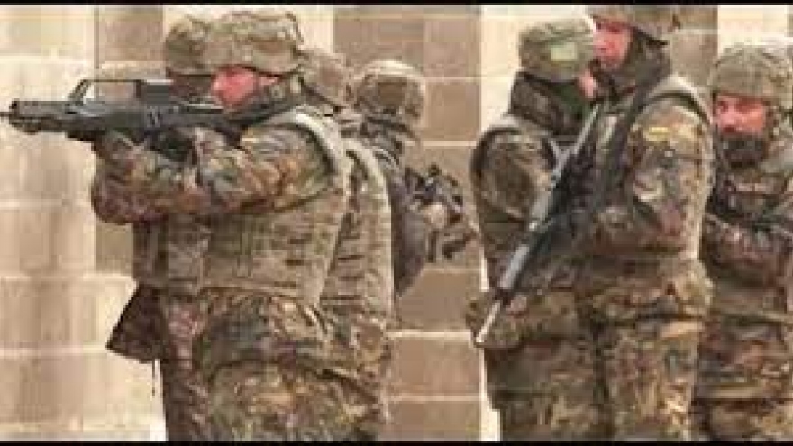 Cận cảnh đặc công Ukraine huấn luyện tác chiến đặc biệt tại Tây Ban Nha