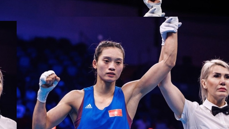 Nguyễn Thị Tâm chắc chắn giành huy chương ở Giải vô địch boxing nữ thế giới 2023