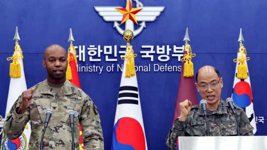 Mỹ - Hàn tăng cường răn đe quân sự đối với Triều Tiên