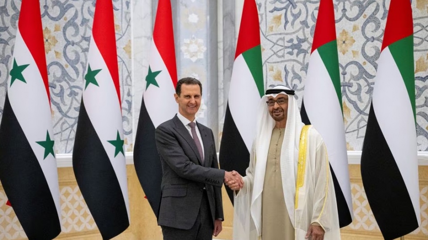 Phá băng quan hệ với UAE, Syria hòa nhập trở lại khu vực