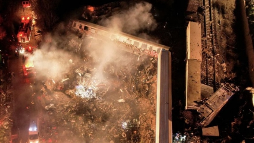 Cập nhật vụ tai nạn tàu hỏa ở Hy Lạp: 36 người chết và gần 100 người bị thương