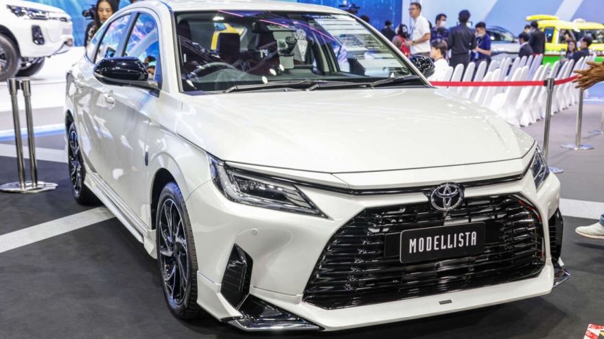 Toyota Vios ấn tượng hơn với gói độ Modellista giá hơn 33 triệu đồng
