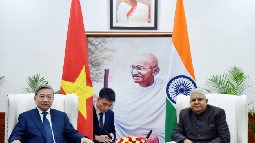 Việt Nam và Ấn Độ nhất trí thúc đẩy hợp tác an ninh, chiến lược