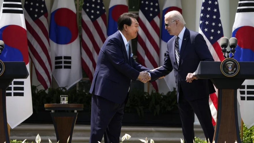 Mỹ cam kết cung cấp thông tin sâu hơn cho Hàn Quốc về kế hoạch hạt nhân