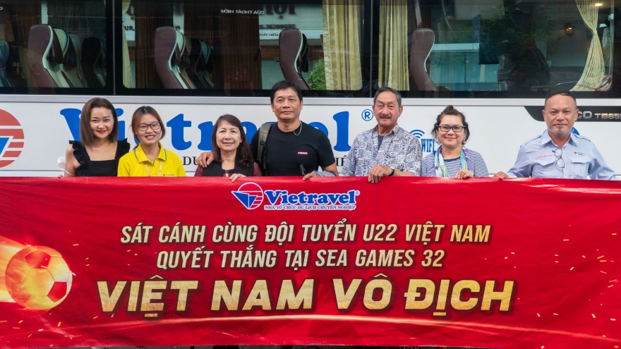 Hàng nghìn du khách Việt sẽ sang Campuchia cổ vũ đội tuyển U22 Việt Nam