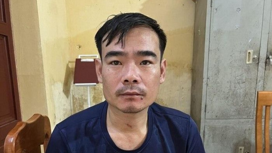 Tạm giữ hình sự người đàn ông đấm vào mặt đại úy công an ở Bắc Giang
