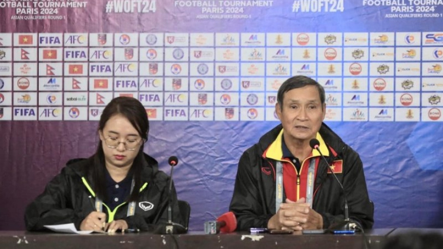 HLV Mai Đức Chung nói điều bất ngờ khi ĐT nữ Việt Nam đi tiếp ở vòng loại Olympic