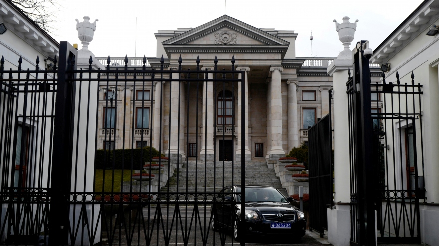 Toàn bộ tiền của Đại sứ quán Nga tại Warsaw bị phía Ba Lan tịch thu