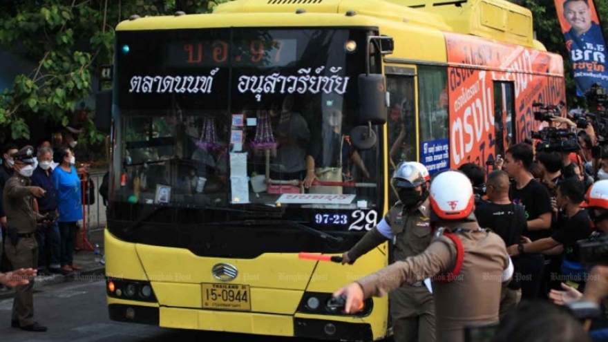 Thái Lan triển khai gần 100.000 cảnh sát bảo đảm an ninh cho tổng tuyển cử