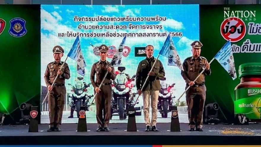Bangkok triển khai 4.000 cảnh sát đảm bảo an ninh dịp Tết Songkran