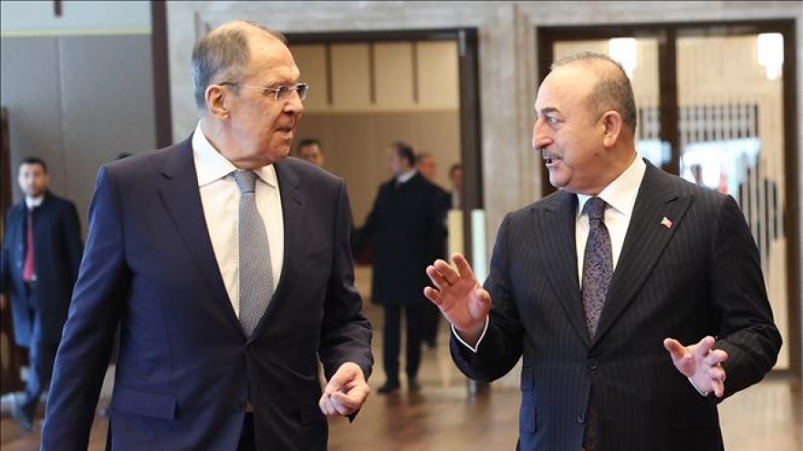 Ngoại trưởng Nga và Thổ Nhĩ Kỳ thảo luận về quan hệ song phương và các vấn đề quốc tế