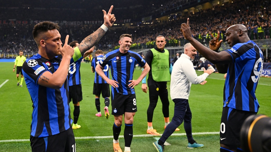 Kết quả Cúp C1 châu Âu 17/5: Thắng thuyết phục AC Milan, Inter thẳng tiến chung kết