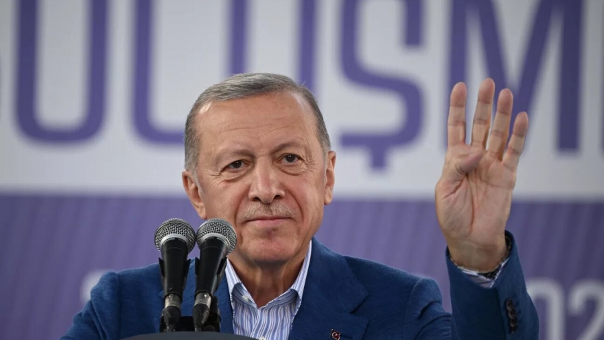 Tổng thống Nga chúc mừng ông Erdogan tái đắc cử Tổng thống Thổ Nhĩ Kỳ