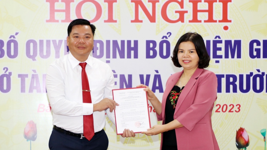 Bắc Ninh có tân Giám đốc Sở Tài nguyên và Môi trường