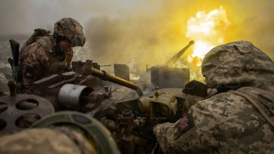 Ukraine khai hỏa hệ thống tên lửa Partyzan tấn công Nga ở mặt trận phía Nam