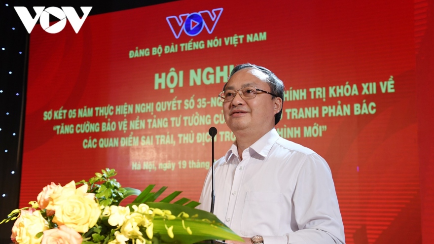 Đảng bộ VOV sơ kết 5 năm thực hiện Nghị quyết số 35-NQ/TW của Bộ Chính trị khóa XII