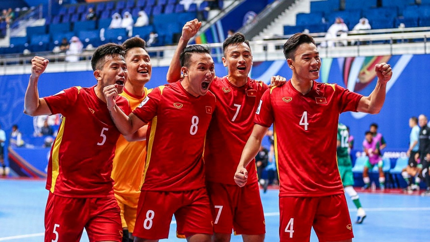 ĐT Futsal Việt Nam nhận tin vui ở vòng loại châu Á