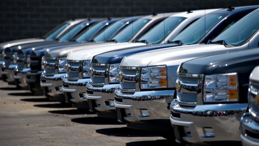 General Motors triệu hồi gần 1 triệu xe tại Mỹ vì lỗi túi khí
