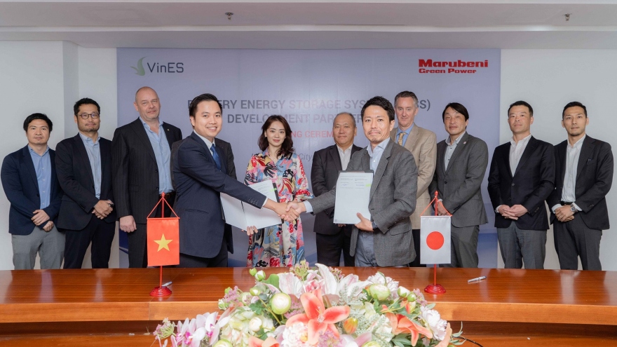 VinES và Marubeni hợp tác thúc đẩy sử dụng hệ thống pin lưu trữ năng lượng ở Việt Nam