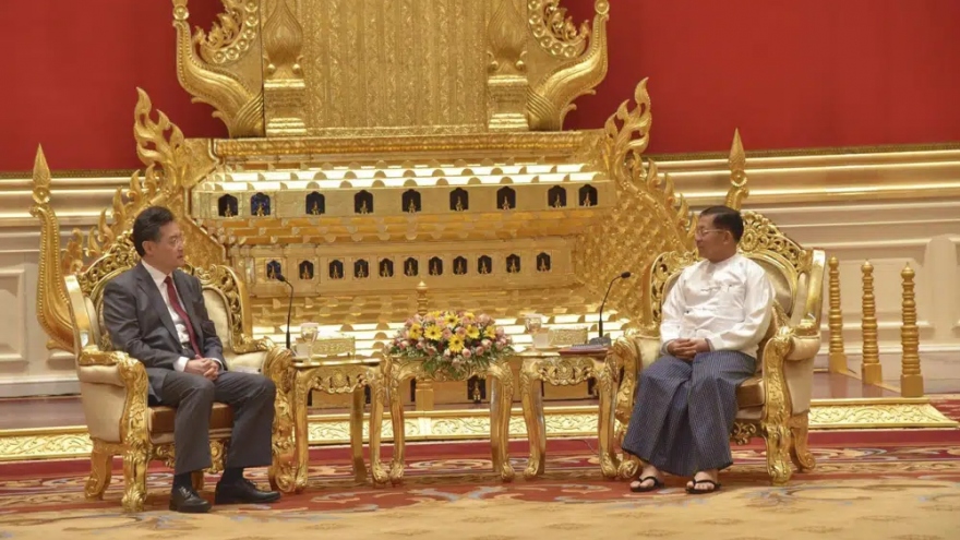 Ngoại trưởng Trung Quốc khẳng định quan hệ hợp tác hữu nghị với Myanmar