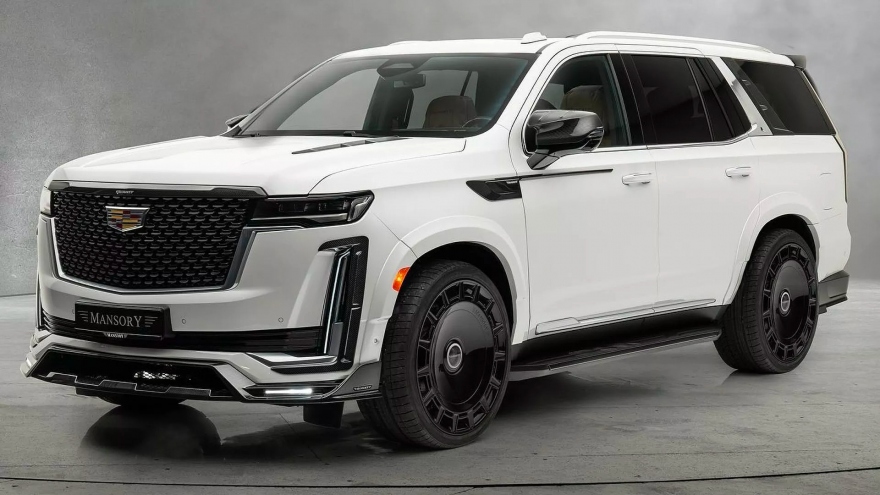 Cadillac Escalade hầm hố hơn với gói độ từ Mansory